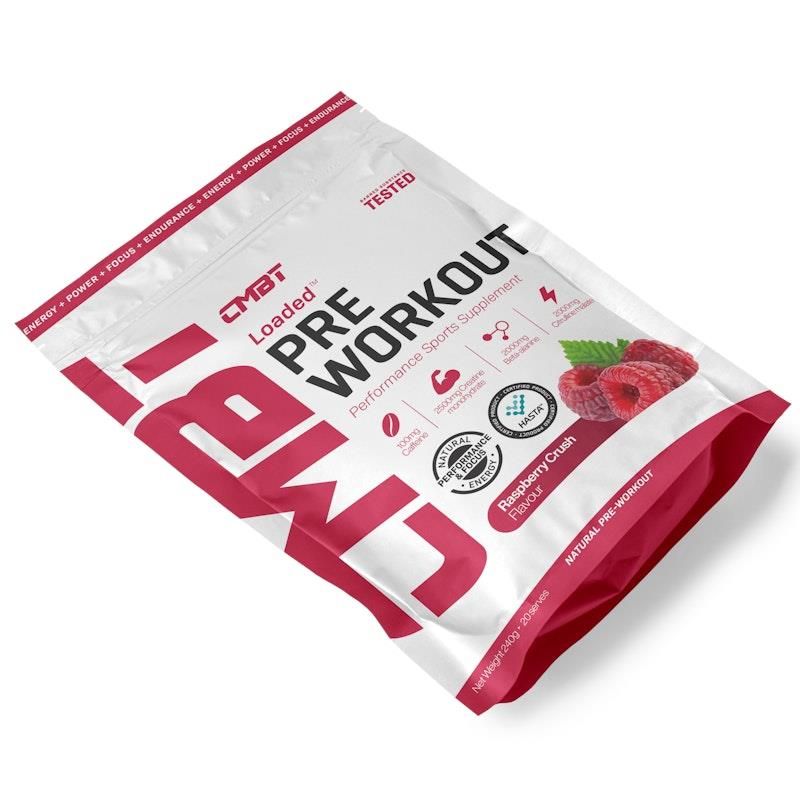 CMBT Loaded Pre Workout 240g Raspberry Crush