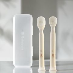 Bộ thìa silicon Bc Babycare 2 chiếc