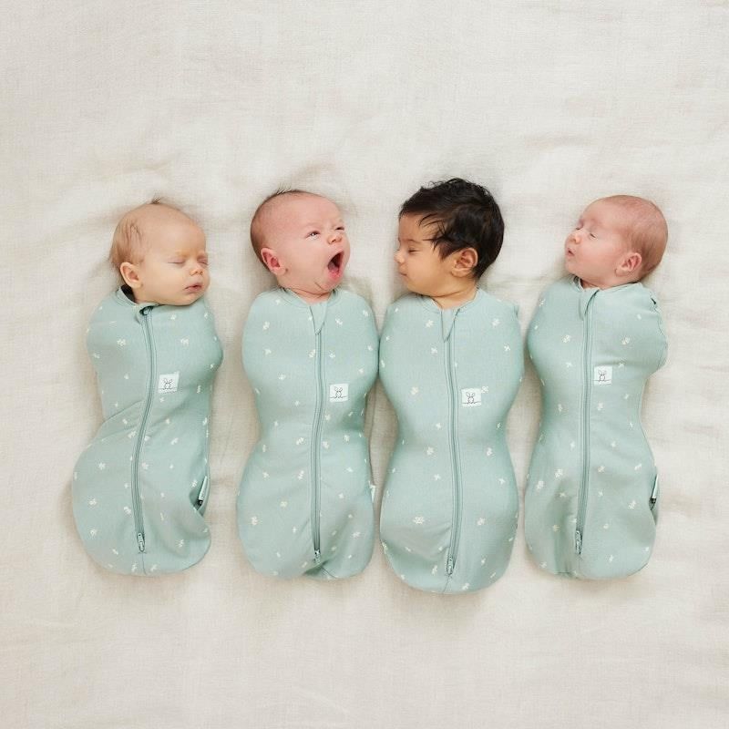 ergoPouch Túi quấn kén cho trẻ sinh non (trẻ sơ sinh) Sage 0.2 TOG Size 00000