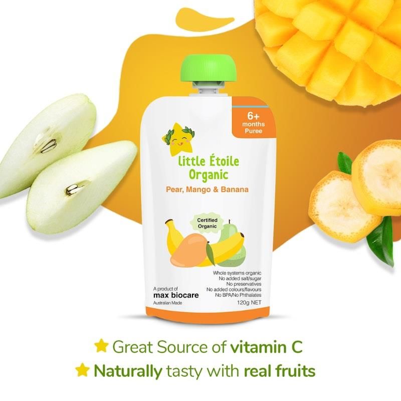 Gói trái cây Little Etoile 120gx6