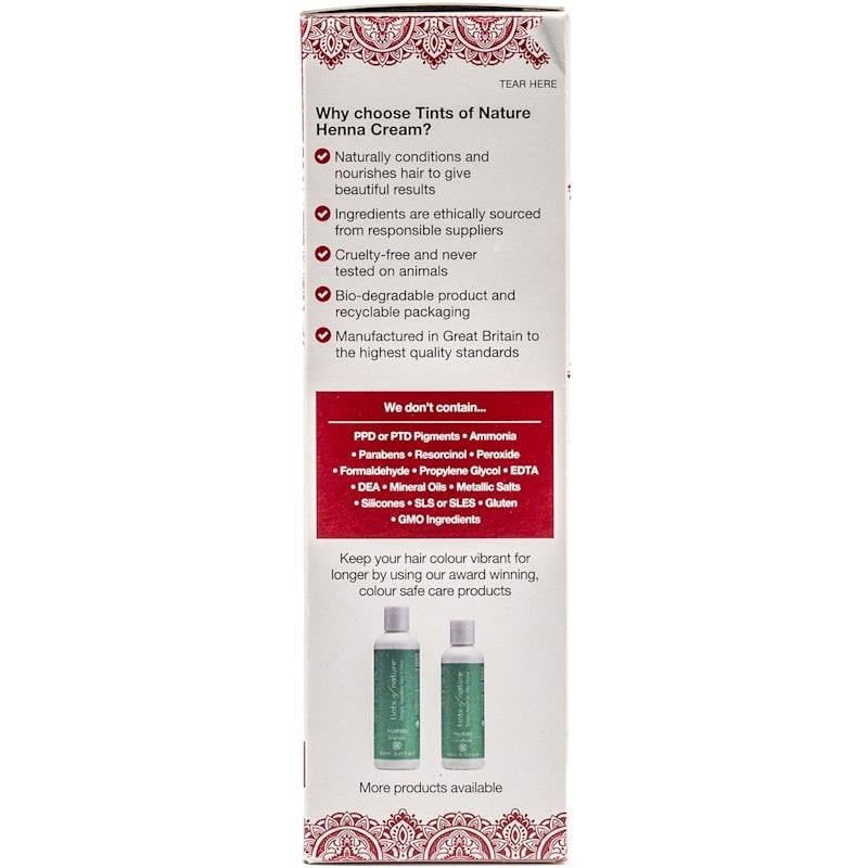 Kem nhuộm tóc Henna Tints of Nature màu vàng hoe 70ml