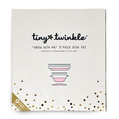 Bộ đồ ăn cho bé Tiny Twinkle 