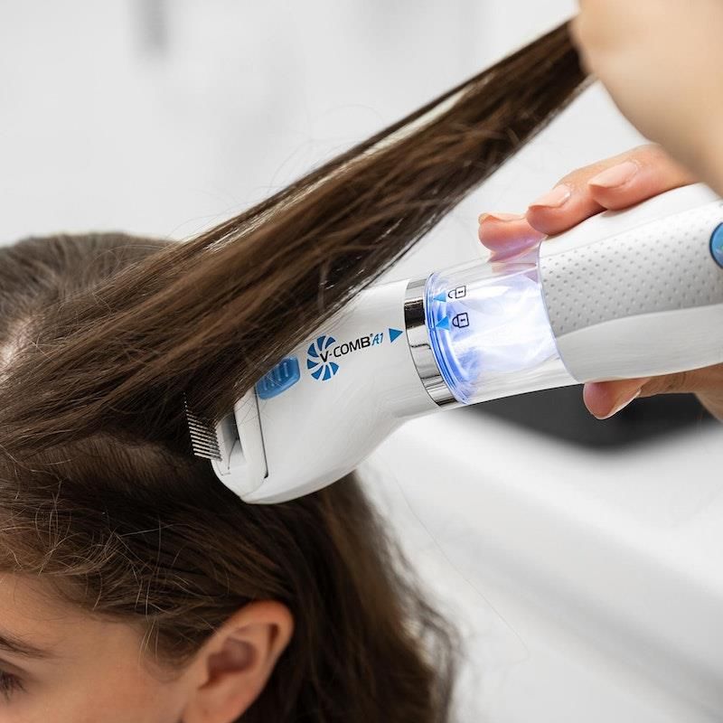 Lược chải chấy không hóa chất V-COMB A1 có thể sạc lại 1 chiếc