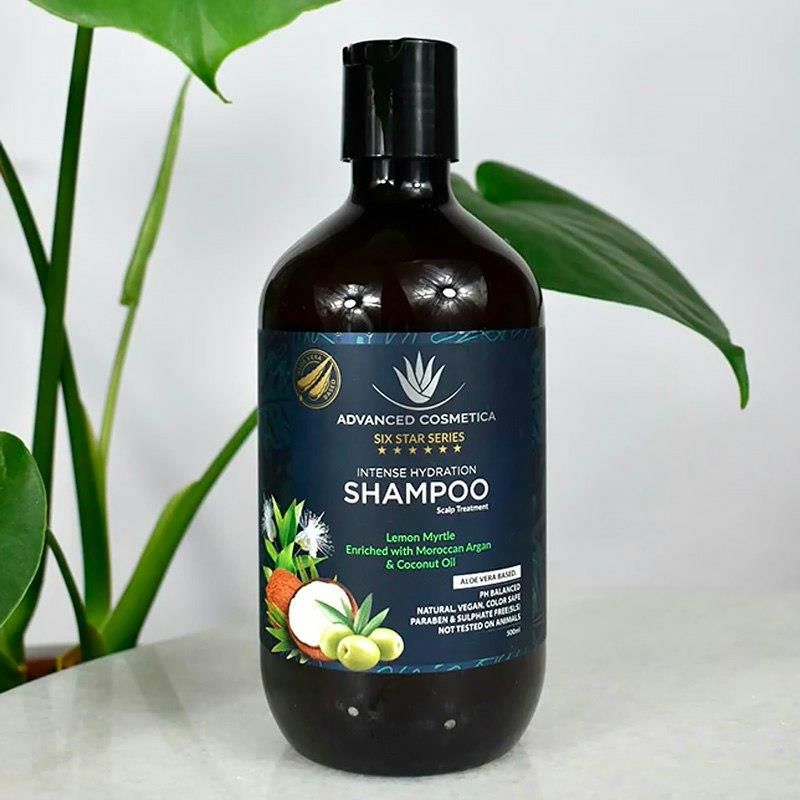 Dầu gội dưỡng ẩm chuyên sâu Advanced Cosmetica Six Star Series 500ml x 2 gói