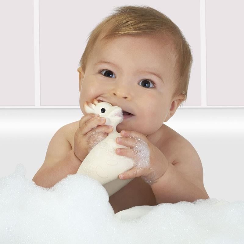 Bộ đồ chơi tắm và sách tắm Sophie la girafe