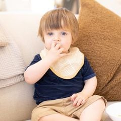 Yếm vải muslin Little Bamboo - Linear Sands Marigold 4 gói