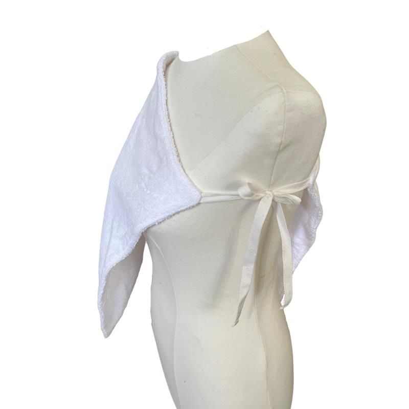 BHOOMI Babe Tie Up Burp Cloth và Che Cho Con Bú Màu Trắng