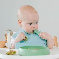 Starting Solids Australia Selfie Spoon + Fork Blue Lemonade