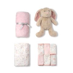 Bộ quà tặng hộp The Little Linen Company Ballerina Bunny