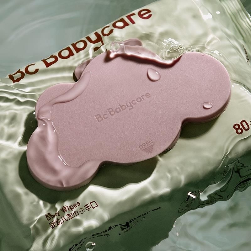 Khăn lau trẻ em Bc Babycare Cloud 80 tờ 3 gói