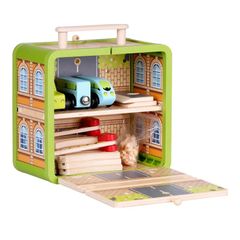 Bộ tàu hỏa gỗ Riababy