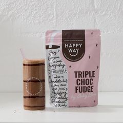 Bột Protein Whey Happy Way Ashy Bines Triple Choc Fudge 500g