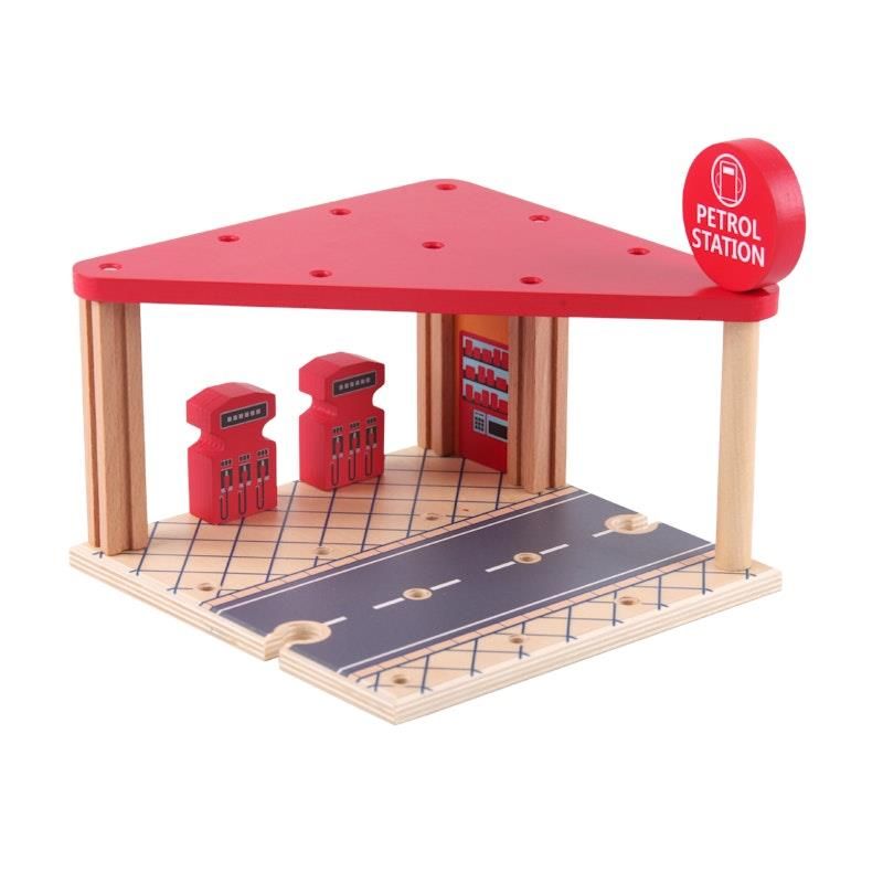 Bộ trạm xăng gỗ Riababy