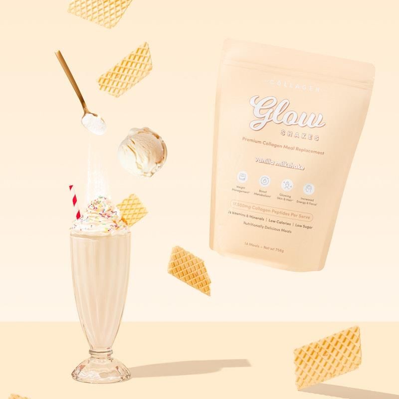 Sữa lắc hương vani Collagen Co thay thế bữa ăn 756g