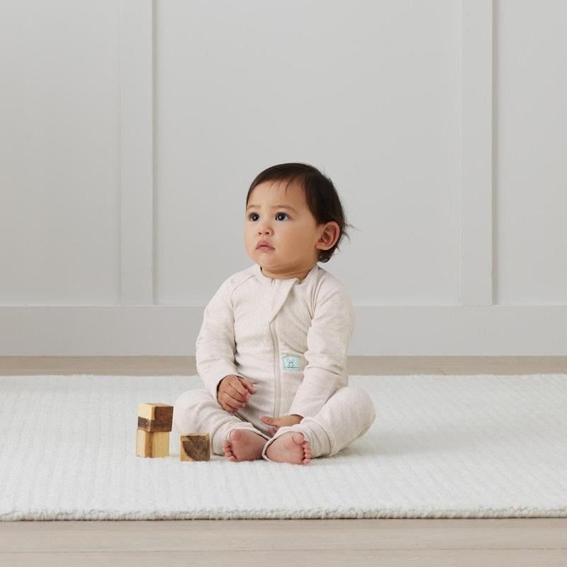 Áo thun tay dài ergoPouch Oatmeal Marle 0.2 TOG 6-12 tháng
