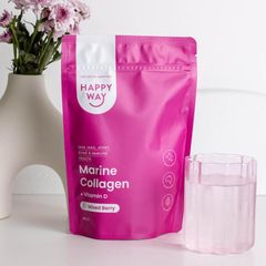 Bột Collagen Biển Happy Way Mixed Berry 250g