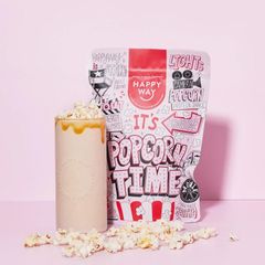 Bột Protein Thuần Chay Happy Way Caramel Popcorn 500g