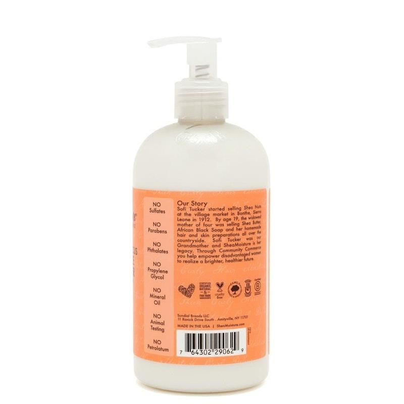 Dầu xả Shea Moisture Coconut & Hibiscus Curl & Shine 384ml