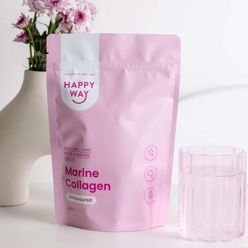Bột Collagen Biển Không Hương Vị Happy Way 250g