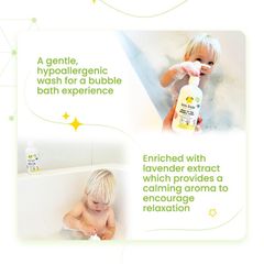 Sữa tắm Little Etoile Head to Toe Bubbly Wash dành cho da nhạy cảm (0+ tháng) 250ml