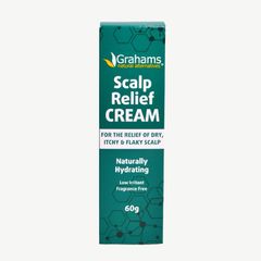 Kem dưỡng da đầu Grahams Natural Dandruff Relief Pack 60g / Dầu gội đầu trị gàu Scalp Relief 250ml GÓI