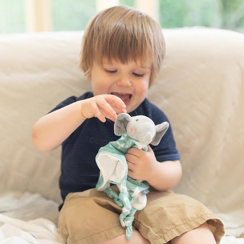 Bộ chăn ga gối The Little Linen Company - Elephant Star 2 Pack