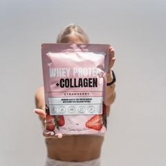 SNX Nutrition Strawberry Collagen protein 350g