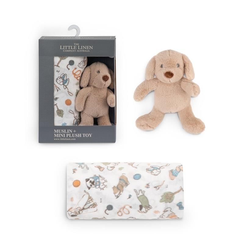 Đồ chơi nhồi bông & vải muslin của công ty Little Linen dành cho chó Barklife