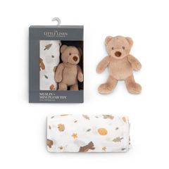 Đồ chơi nhồi bông & gấu Nectar bằng vải Muslin của The Little Linen Company