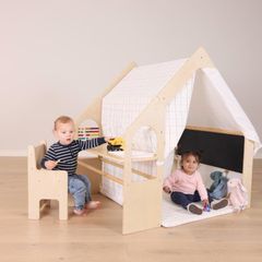 Nhà gỗ Riababy Cubby đầy màu sắc