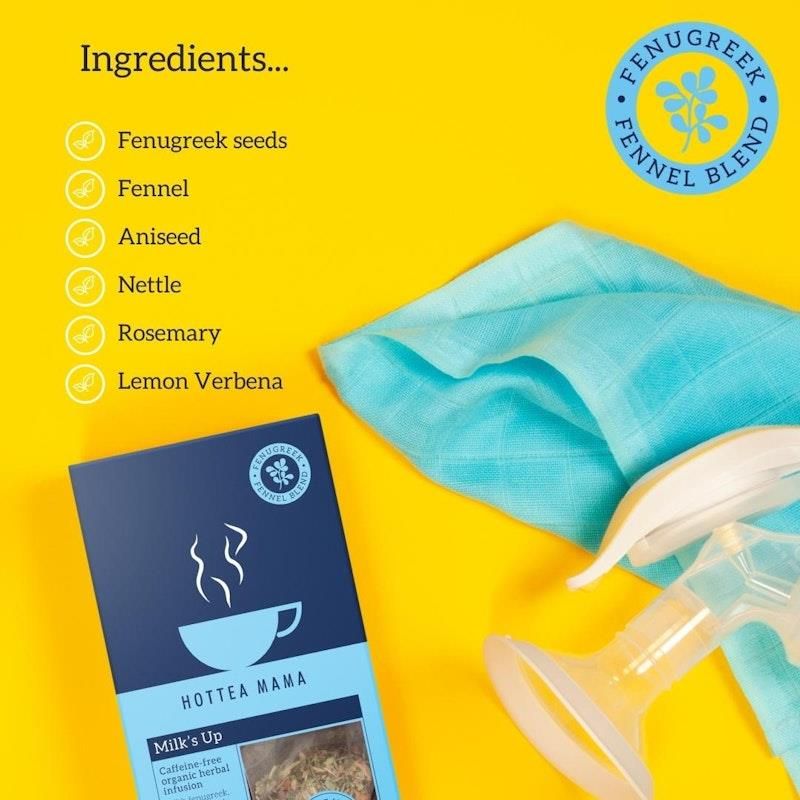 Trà cho con bú HOTTEA MAMA hỗ trợ tiết sữa cho các bà mẹ mới sinh