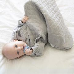 Baby Loves Sleep - 2.5 TOG Winter - Túi ngủ Hands In & Out - Xám mát mẻ 6-12 tháng