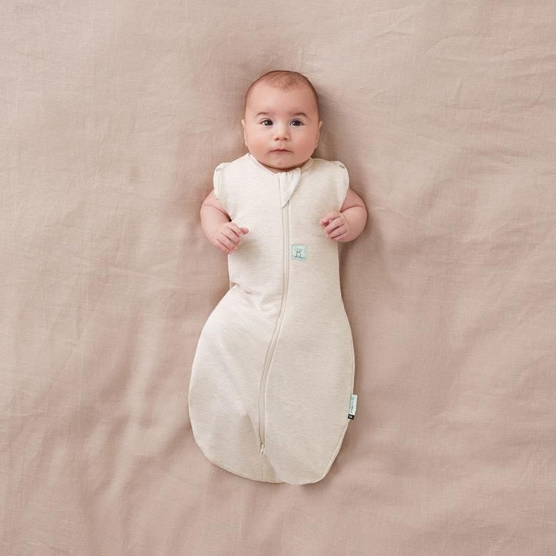 Túi quấn ergoPouch Cocoon Oatmeal Marle 0.2 TOG 0 tháng