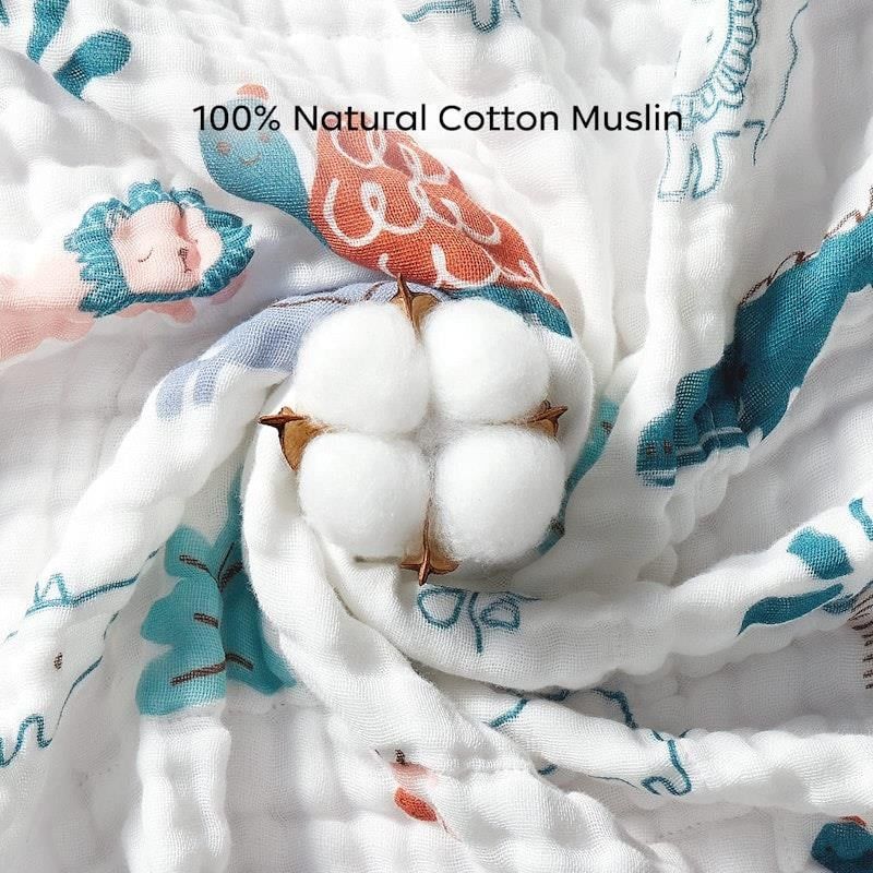 Khăn tắm trùm đầu Bc Babycare Forest