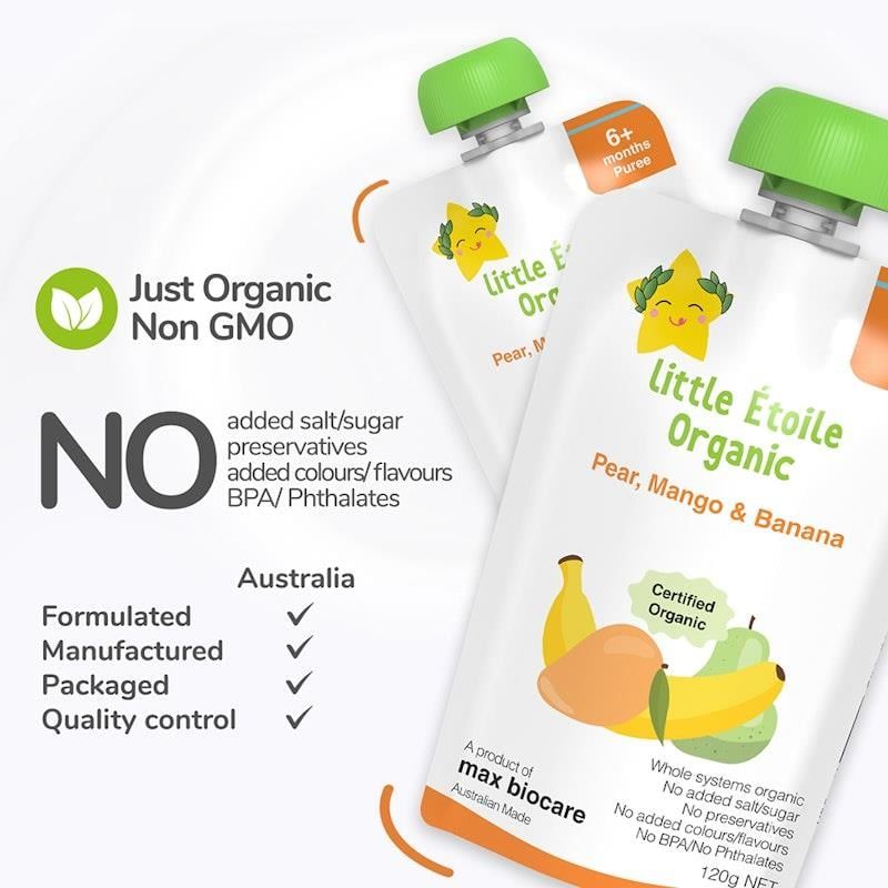 Gói trái cây Little Etoile 120gx6