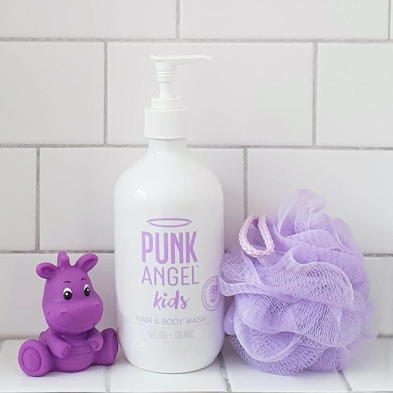 Sữa tắm và gội đầu hữu cơ Punk Angel Natural & Organic All-In-One 500ml