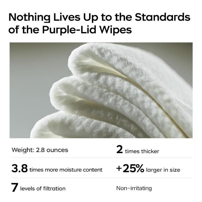 Khăn lau trẻ em Bc Babycare Cloud 80 tờ 3 gói