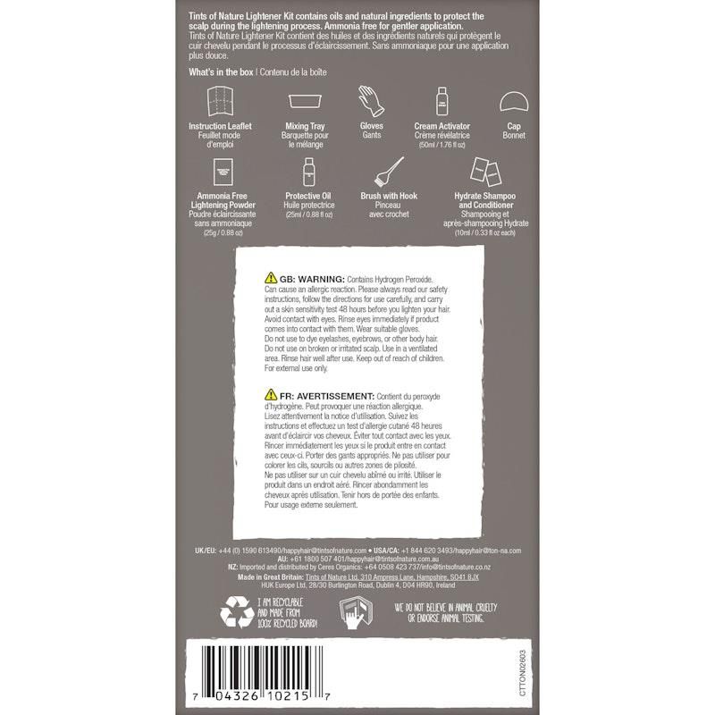 Bộ sản phẩm làm sáng tóc 3 trong 1 Tints of Nature