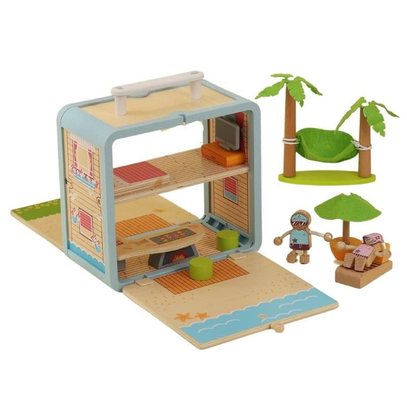 Riababy Nhà gỗ bãi biển 1 đơn vị