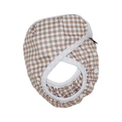 Túi đựng tã bơi và đồ ướt có thể tái sử dụng có thể điều chỉnh tyoub - Kẻ caro Gingham màu nâu vàng Một cỡ