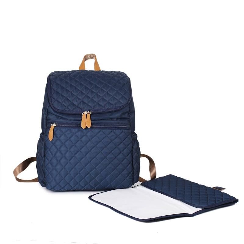 Balo đựng tã thiết yếu Hannah & Henry màu xanh navy