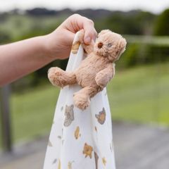 Đồ chơi nhồi bông & gấu Nectar bằng vải Muslin của The Little Linen Company