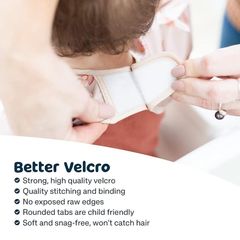 Yếm dài tay chống bẩn Tiny Twinkle 2 gói màu cát & quế nhỏ