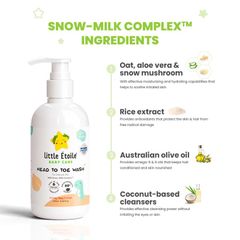 Sữa tắm gội toàn thân Little Etoile dành cho da nhạy cảm (2 tuổi trở lên) 250ml