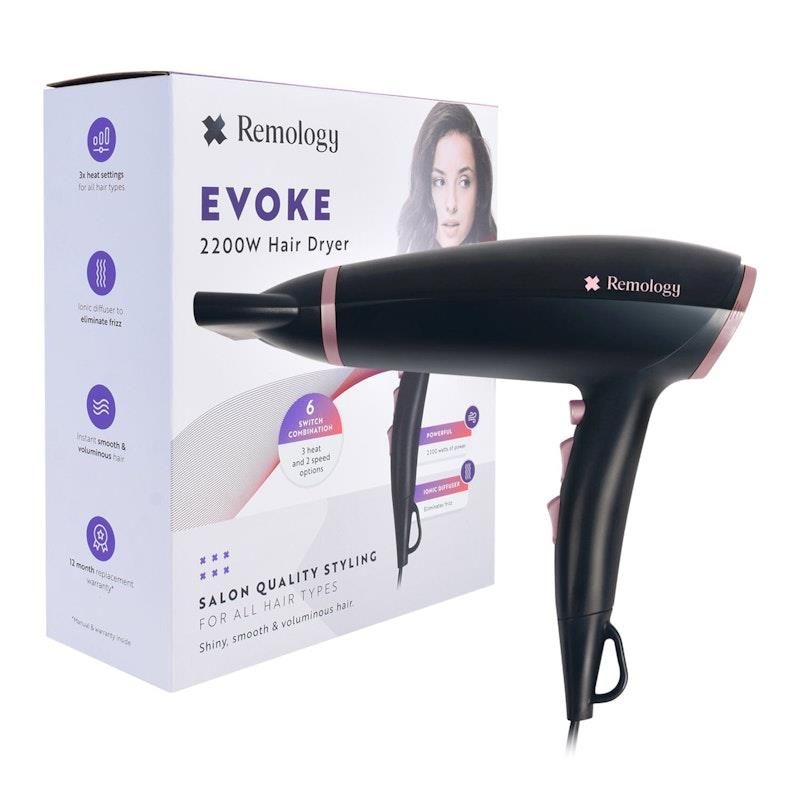 Máy sấy tóc chuyên nghiệp Remology Evoke 2200W SML