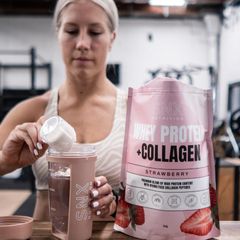 SNX Nutrition Strawberry Collagen protein 350g