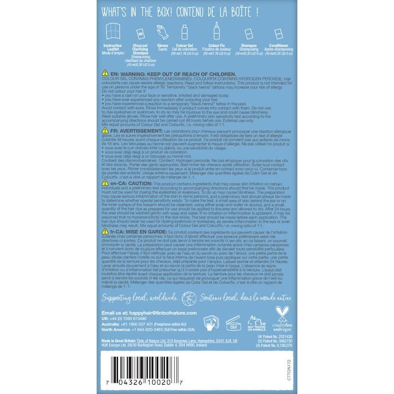 Thuốc nhuộm tóc vĩnh viễn Tints of Nature 2N Natural Darkest Brown 130ml