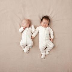 Áo sơ mi dài tay ergoPouch Oatmeal Marle 0.2 TOG 1 năm