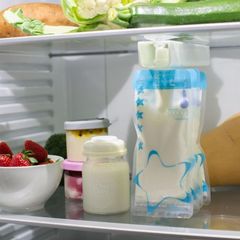 Túi trữ sữa mẹ tái sử dụng Cherub Baby 180ml 50 lần sử dụng, 10 gói