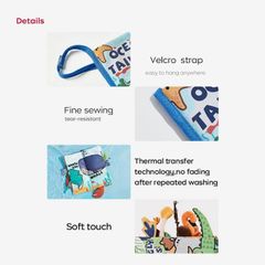 Bộ quà tặng sách vải Animal Tails Farm & Jungle của Bc Babycare